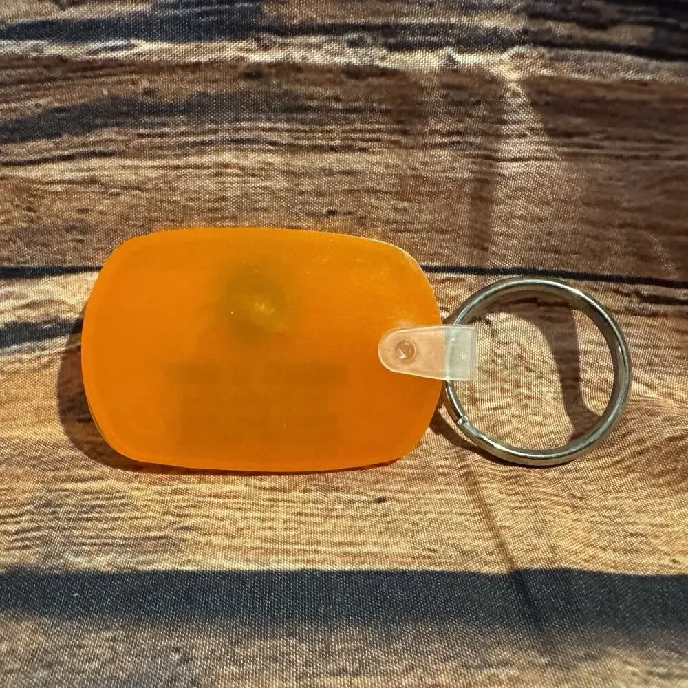 Vintage Morbark of Maine Keychain Bangor Forestry Heavy Equipment Advertising